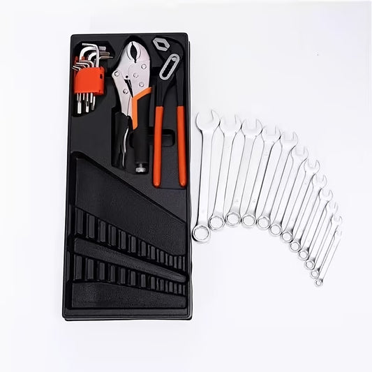 85 - piece three layer folding Fitter or electrical apprentice toolbox