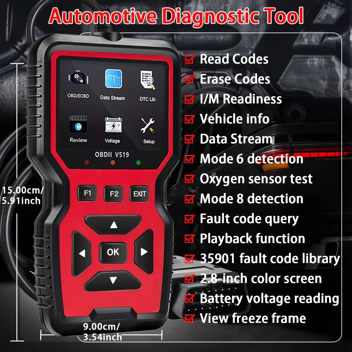 2025 OBD2 Scanner