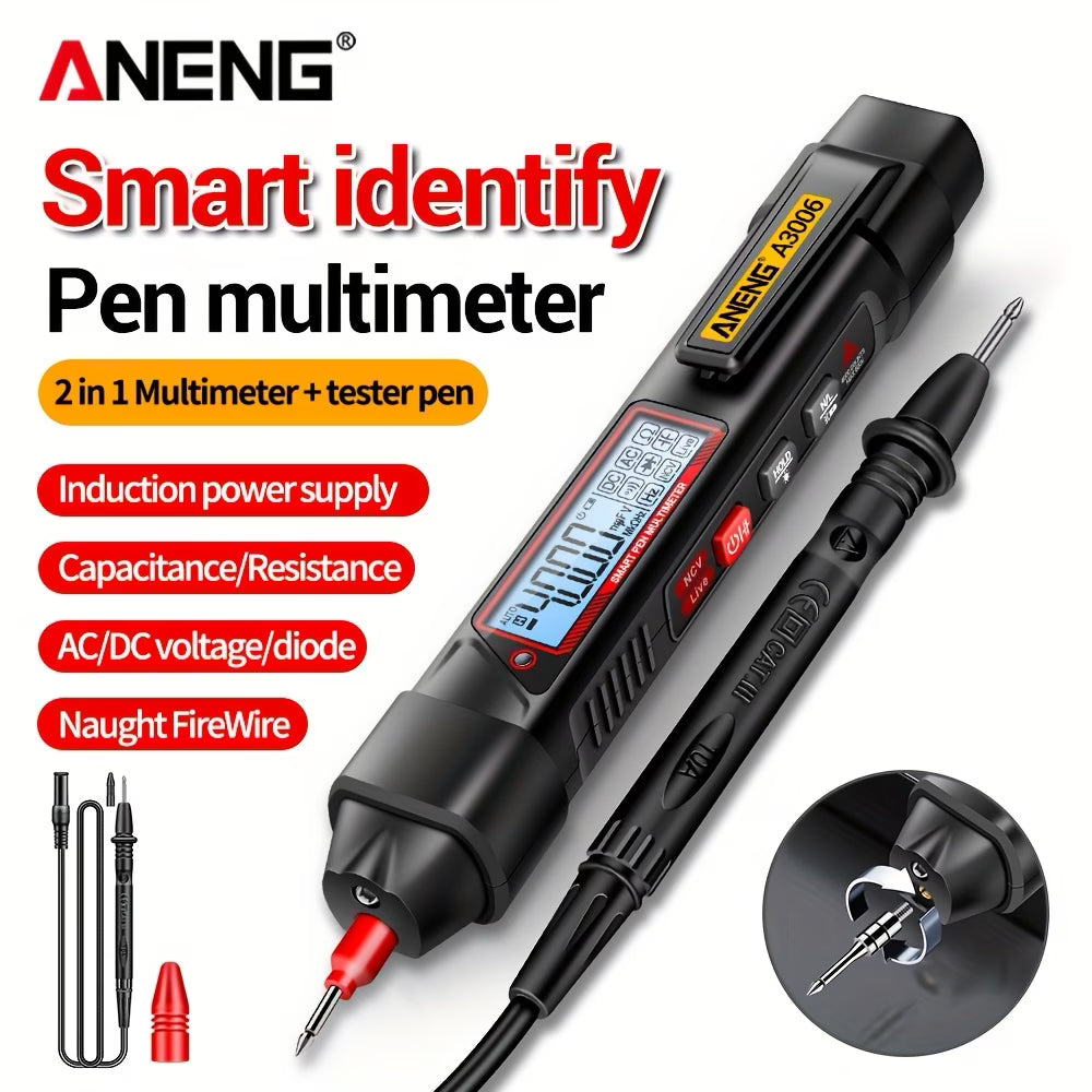 ANENG A3006 New Pen Multimeter Digital High-precision Electrical Dedicated Voltage Measurement Multi-functional Line Breaking Pen