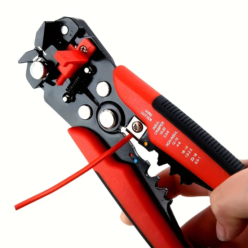 Automatic Wire Stripper - 1pc Multi-Function Cable Crimping Pliers