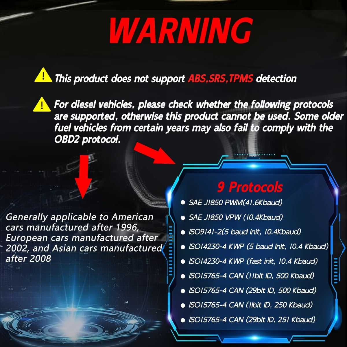 2025 OBD2 Scanner